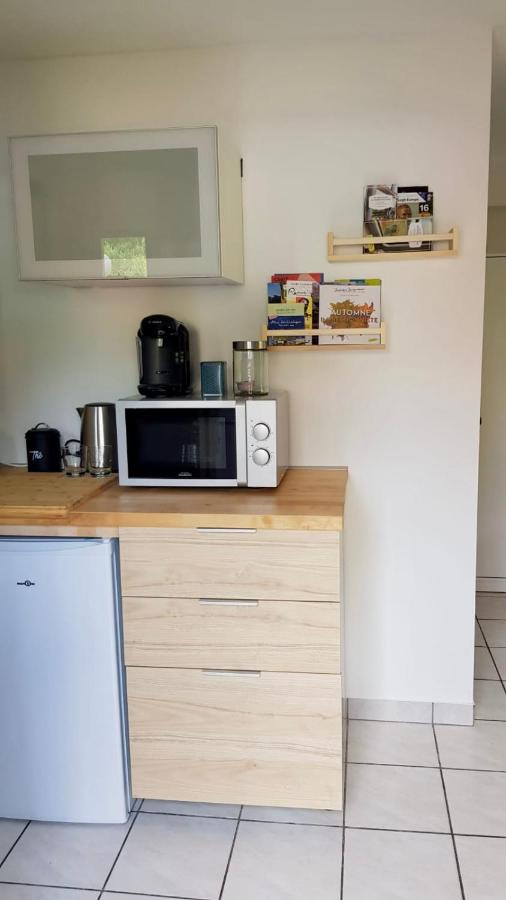 Ferienwohnung Le First Auversois Charmant Studio Avec Jardinet Exterior foto