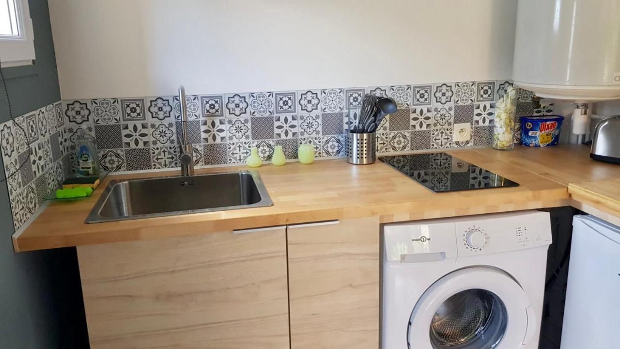 Ferienwohnung Le First Auversois Charmant Studio Avec Jardinet Exterior foto