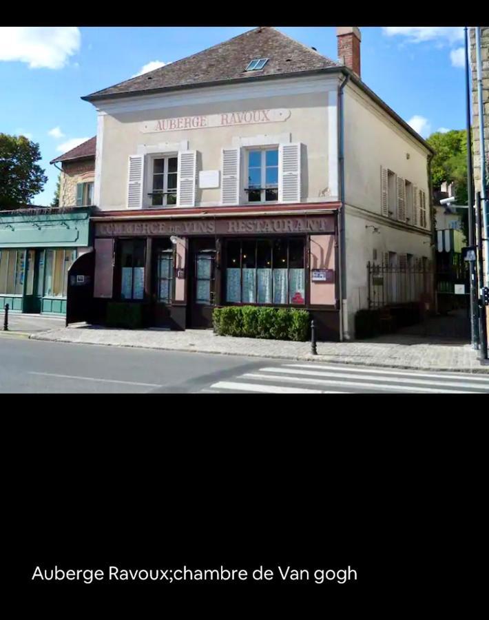Ferienwohnung Le First Auversois Charmant Studio Avec Jardinet Exterior foto