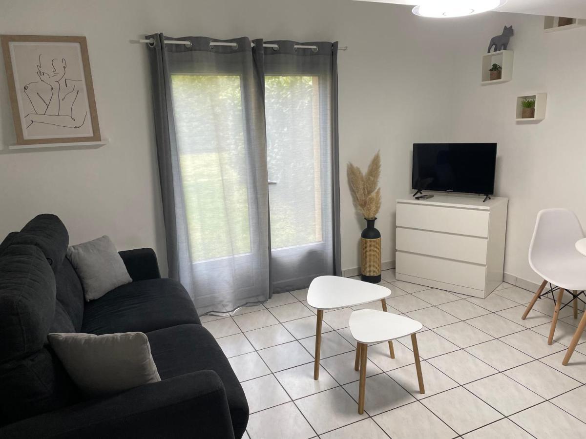 Ferienwohnung Le First Auversois Charmant Studio Avec Jardinet Exterior foto